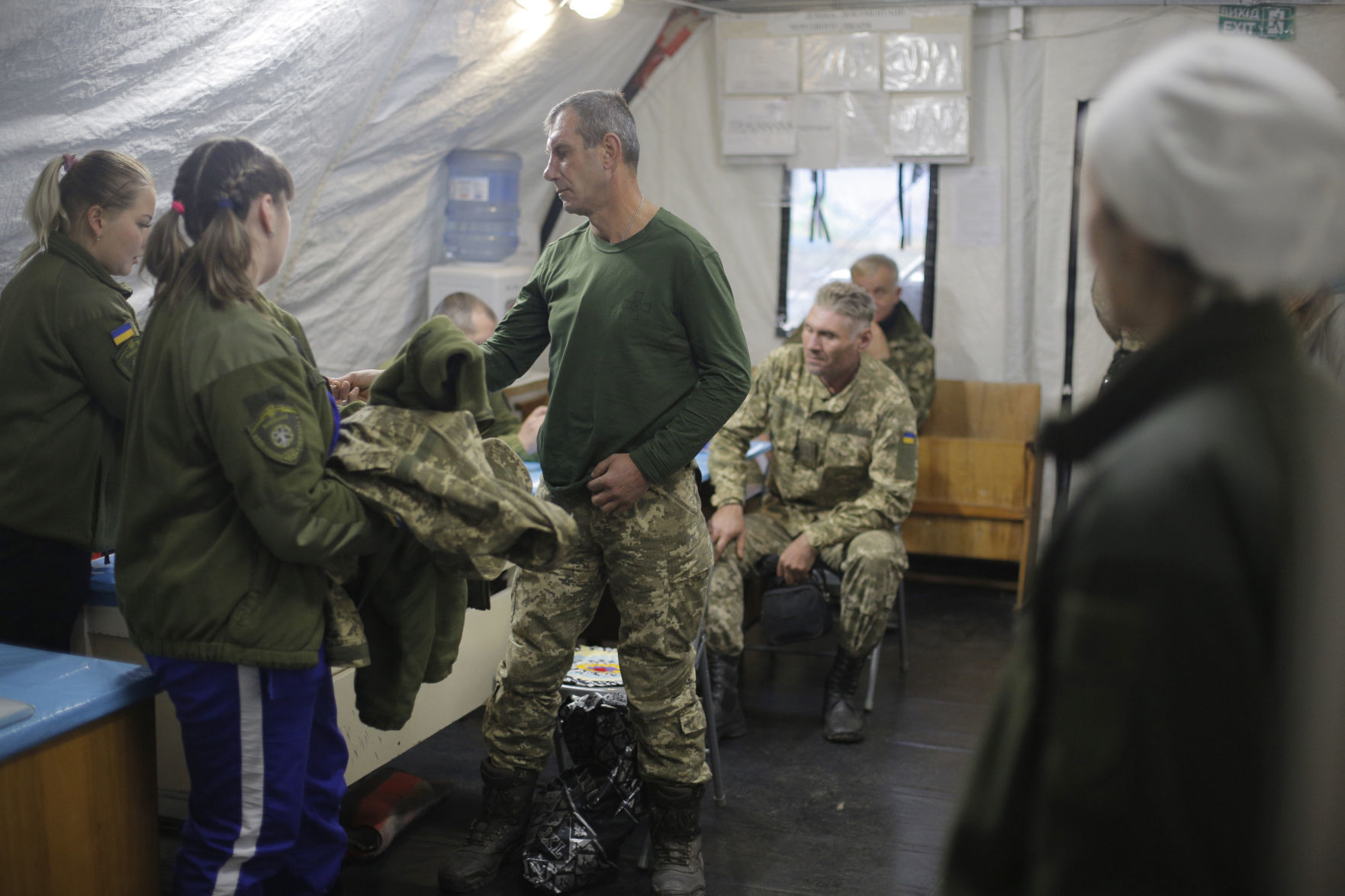 Ukraine's front line